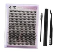 Ipetboom Eyelash Kit Cluster Lash Extensions Eyelash Remover Diy Individual Lash Clusters Tools for Uses