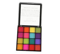 Ipetboom Eyeshadow Palette Colors Matte Glitter Face Body Paint for Halloween Festivals Easy Application Versatile Shades for Dramatic Looks