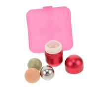 Ipetboom Facial Roller Massager Jade Eye Mask Volcanic Stone Roller Castor Oil Beauty Tool for Women