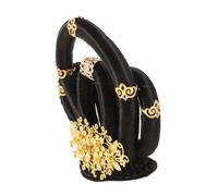 Ipetboom Fairy Hair Bun Headdress Traditional Hanfu Wig Headwear Ancient Chinese Headdress Stage Performances Wedding
