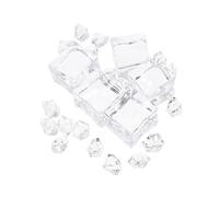 Ipetboom Faux Ice Cubes Irregular Shape and High Degree of Simulation Acrylic Highly Fake Ice Crushed Rocks for Wedding Party Decor and Photo Props