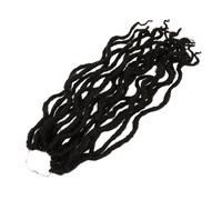 Ipetboom Faux Locs Crochet Braids Synthetic Hair Extensions for Women Lightweight Pre Looped Braiding Hair Soft Locs Dreadlocs for Fashionable Hairstyles and Comfortable All Day Wear