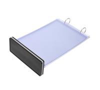 Ipetboom Flip Menu Stand Holder for Restaurant Supplies Vertical Tabletop Sign Frame with Space-saving Design Modern Chic Display Rack for Menus and Name Cards