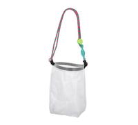 Ipetboom Foldable Mesh Beach Bag Large Capacity Swim Storage Tote with Buckle Dry Wet Separation for Men Women Gym Travel Toiletry Organizer