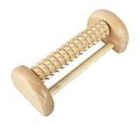 Ipetboom Foot Massager Roller Pedicure Massager Deep Muscle Tissue Massage Plantar Fasciitis Lotus Wood Material Foot Care Tool for Home Relaxation