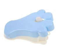 Ipetboom Foot Scrubber Brush with Suction Cups for Seniors Toe Cleaning Tool for Care The Shower Gentle Exfoliating Brush for Pregnant Women and Those with Mobility