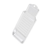 Ipetboom Garlic Grating Tool with Groove Tray for Hotel Restaurant Use Multi-Purpose Kitchen Shredder for Cheese Fruits Vegetables Ginger and Baking Ingredients