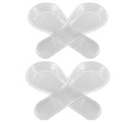 Ipetboom Gel Heel Cushion Inserts and Self-Adhesive Flexible Pads 2 Pairs with Honeycomb Structure for Secure Fit for Women High Heels Shoes in Sports and Outdoor Activities