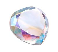 Ipetboom Girl Manicure Display Decor Nail Art Photo Diamond Crystal Heart Shape 8cm Shining Hand-model Display for Nail Salon Decoration and Photo Taking