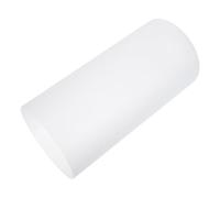 Ipetboom Glass Cylinder Lampshade Frosted White Glass Drum Pendant Shade E27 Replacement Light Cover 100x200mm with 42mm Hole for Pendant Lighting