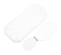 Ipetboom Glass Foot File Callus Remover with Storage Box, Eight Figure Shaped Glass Pumice Scraper for Feet Dead Skin Removal, Pedicure Tool for Women and Men at Home and Travel