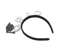 Ipetboom Graduation Ceremony Headband Stylish Silver Tassel for Graduation Decor and Party Supplies Lightweight and Elegant and Ceremony Events