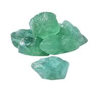 Ipetboom Green Fluorite Rough Stones Unique Decorative Vase Filler for Home Decor Aromatherapy Diffuser DIY Crafts Natural Textures and Shapes for Creative Projects