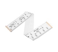 Ipetboom Growth Height Chart Removable Wall Measuring Ruler with Cartoon Design for Room Decor Cloth Material for Tracking Height from Birth to Beyond