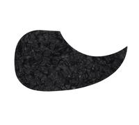 Ipetboom Guitar Anti-scratching Pickguard for Black Acoustic 40/41 Pvc Inch Protective Self-adhesive Plate with Effect Fingerstyle Use