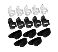 Ipetboom Guitar Fingerpicks for Acoustic and Bass Guitars Includes Thumb Picks and Finger Guards in Metal and Plastic for Musicians and Performers