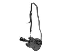 Ipetboom Guitar Shape Crossbody Bag for Women PU Shoulder Handbag Spacious Design for Daily Essentials Versatile Use for Casual Dating Travel Stylish Guitar Purse