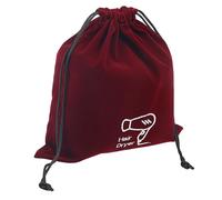 Ipetboom Hair Dryer Drawstring Bag Capacity Portable Storage Pouch with Stylish Hairdryer Print for Travel Home Organizer Use Packaging Case
