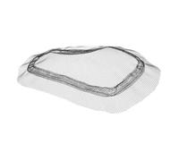 Ipetboom Hair Net Bun Covers Swiss Knit Wig Cap 9x14cm Lightweight Breathable Hair Nets for Sleeping for Men and Women