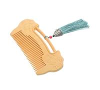 Ipetboom Hand Crafted Sandalwood Massage Comb Wooden Hair Comb for Women with Fine Tooth