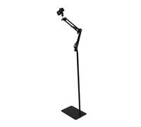 Ipetboom Hands Hair Dryer Holder with Adjustable Height Folding Arm and Non-slip Clamp Hair Blower Stand for Bathroom Home Bedroom Salon Space-saving Foldable Design