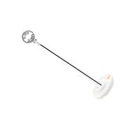 Ipetboom Hands Pet Hair Dryer Stand White Floor Standing Holder Resistant Hairdryer Shelf for Dog Grooming and Styling at Home Pet Stores