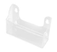Ipetboom Hanging Rack Suction Cups Acrylic Kitchen Storage Shelf for Fridge Door for Organizing Drinks and Snacks in Home Office