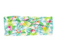 Ipetboom Hawaiian Style Stretch Headband for Women, Elastic Athletic Sweatband with Knotted Design, Cloth Material, Not Easy to Fall, for Yoga and Fitness Activities