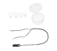 Ipetboom Hearing Aid Lost Rope Adjustable Fastening Clip Secure String Attachment for Audiophones for Seniors and Adults Using Hearing Amplifiers