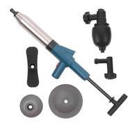 Ipetboom High Pressure Toilet Plunger Drain Unblocker with Comfortable Handle Multi-purpose Bathroom Clog Dredge Tool for Toilets Sinks Bathtubs and Floor Drains Visual Pressure Display