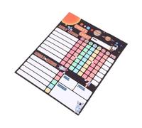 Ipetboom Household Reward Chore Chart for Fridge, Reusable Behavior Calendar Sticker, Self-Discipline Chart for Daily Routine and Habit Tracking,