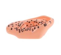 Ipetboom Human Ear Acupunctures Model Soft Silicone Ear for Chinese Medicine Teaching and Massage Practice Educational Tool for Acupuncture Techniques