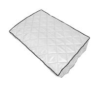 Ipetboom Insulated Freezer Cover Fit with UV Protection Thermal Blanket for Outdoor Indoor Mini Fridge Chest Freezer and Beverage Coolers Easy Clean Weatherproof Top Protector