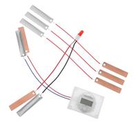 Ipetboom Interactive Fruit Battery Experiment Kit for DIY Orange Lemon Potato Science Teaching with Zinc-copper Electrodes Easy Electric Circuit Kit for Home and Classroom Science Education