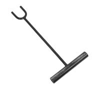Ipetboom Iron Water Key with Extended T Handle Multi Use Valve Shut Off Tool for Radiator Gas Water Valves Long Reach Design for Easy Control Home and Commercial Use