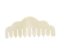 Ipetboom Jade Comb Gua Sha Therapy Massager Wave Shape Head Scalp Massager for Hair Care Relaxation and Tension Relief for Women and Adults