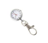 Ipetboom Json Data Large Dial Pocket Watch Quartz Watch Keychain for Boy Girl Men Couples Only Four Numbers Easy to Carry