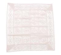 Ipetboom Lace Tablecloth Cotton Beige Hollow Crochet Rural Simple