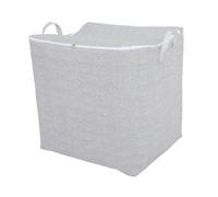 Ipetboom Large Capacity Clothes Storage Bag with Zipper Non-woven Fabric Organizer for Blankets Bedding Quilts Practical Closet and Shelf Storage for Home and Moving