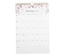 Ipetboom Large Yearly Wall Calendar with Multi-country Holidays Monthly Planner for Home Office School Thick Paper Hanging Design for Long-term Scheduling and Visible Date Tracking