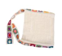 Ipetboom Lightweight Bohemian Crochet Beach Tote Bag for Women Knitted Summer Handbag for Vacation Party Shopping and Casual Outings Stylish Hollow Purse with Boho Charm