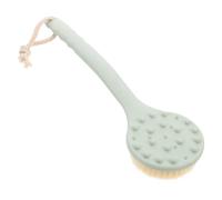 Ipetboom Long Handle Back Brush for Shower Bath with Soft Bristles Ergonomic Body Scrubber for Deep Cleansing and Skin Massage Comfortable Non-Slip Grip for Smooth Radiant Skin Suitable for