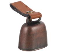 Ipetboom Loud Metal Camping Bear Bell with Easy Carry and Mute Function Elegant Iron Outdoor Bell for Hiking and Farming Animal Supplies