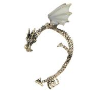 Ipetboom Luminous Dragon Ear Clips Unique Punk Style Decorative Ear Hook for Men Women Lightweight Non-allergic Jewelry Gift for Special Occasions