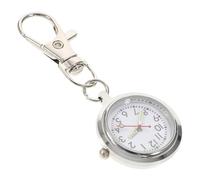 Ipetboom Luminous Pointer Pocket Watch Keychain with Large Dial Precision Movement Read Arabic Numerals for Students Nurses and Outdoor Use