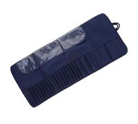 Ipetboom Makeup Brush Storage Bag Foldable Nylon Material for Travel Use As Makeup Bag Organizer for Cosmetic Brushes Large Capacity for Your Tools