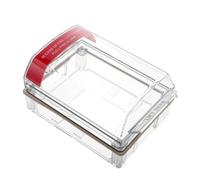 Ipetboom Manual Alarm Switch Cover Fire Call Point Protector Full Coverage Plastic Shield Easy Installation Emergency Fire Safety Guard