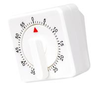 Ipetboom Mechanical Kitchen Timer Reusable Countdown Clock for Cooking and Boiling Eggs Small Compact Plastic and Metal Timer with Loud Alarm Manual Recorder for Kitchen Use