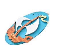 Ipetboom Mediterranean Decorative Wall Hook Nautical Style Multi-use Coat and Towel Holder for Bedroom Bathroom Kitchen Hallway Living Door Organizer