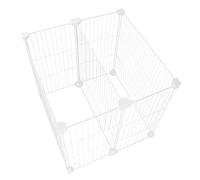 Ipetboom Metal Wire Upright Freezer Divider Basket 37X37X36Cm, Chest Freezer Organizer Rack with Hanging Shelf for Food Storage and Kitchen Storage Organisation